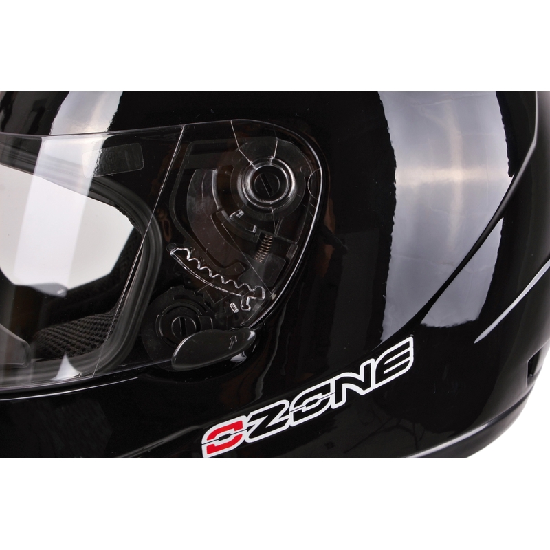Moto kacigu Ozone A951 black glossy rasprodaja