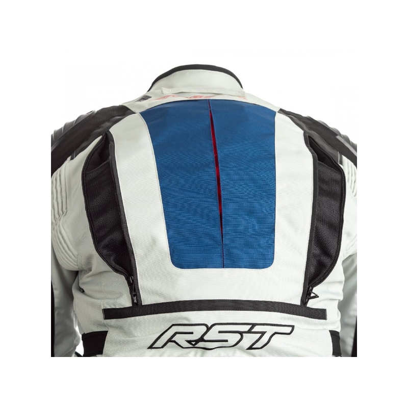 RST Pro Series Adventure-X Airbag CE Airbag Jakna bijelo-crveno-plava rasprodaja