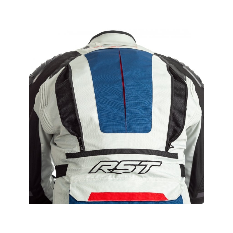 Motociklistička jakna RST Pro Series Adventure-X CE Plavo-Crveno-Bijela rasprodaja