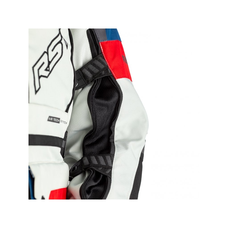 Motociklistička jakna RST Pro Series Adventure-X CE Plavo-Crveno-Bijela rasprodaja