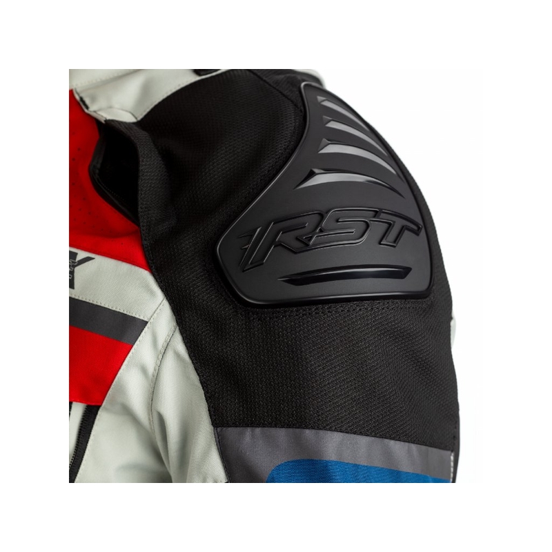 Motociklistička jakna RST Pro Series Adventure-X CE Plavo-Crveno-Bijela rasprodaja