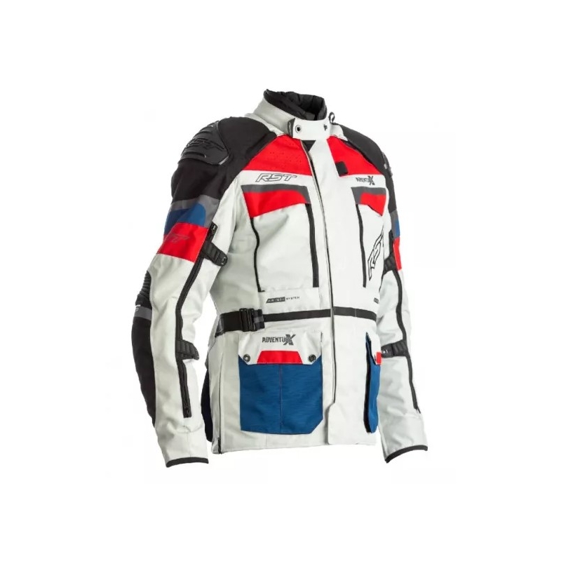 Motociklistička jakna RST Pro Series Adventure-X CE Plavo-Crveno-Bijela rasprodaja