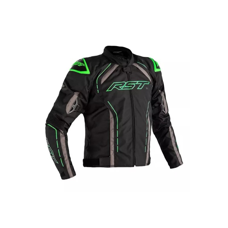 Motoristička jakna RST S-1 CE crna-siva-fluo zelena rasprodaja