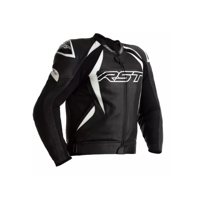 Motoristička jakna RST Tractech Evo 4 CE crno-bijela rasprodaja