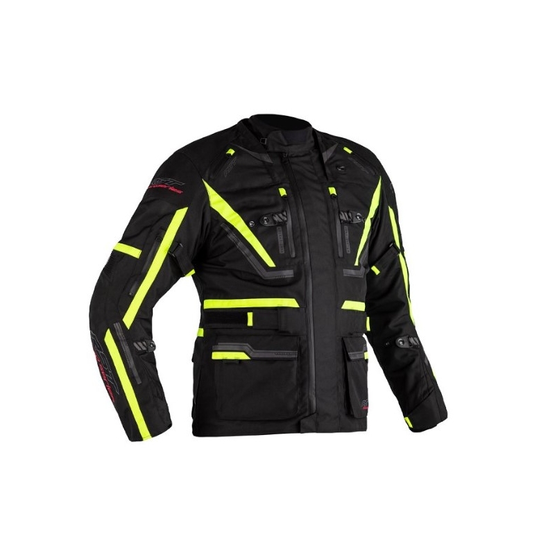 RST Pro Series Paragon 6 Airbag Jacket CE Black-Fluo Yellow rasprodaja