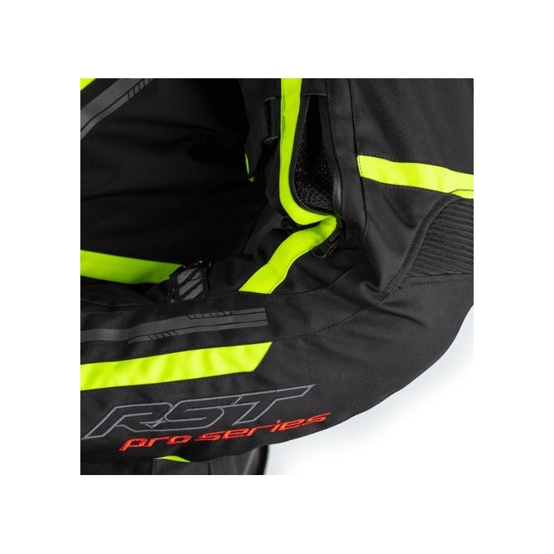 RST Pro Series Paragon 6 Airbag Jacket CE Black-Fluo Yellow rasprodaja