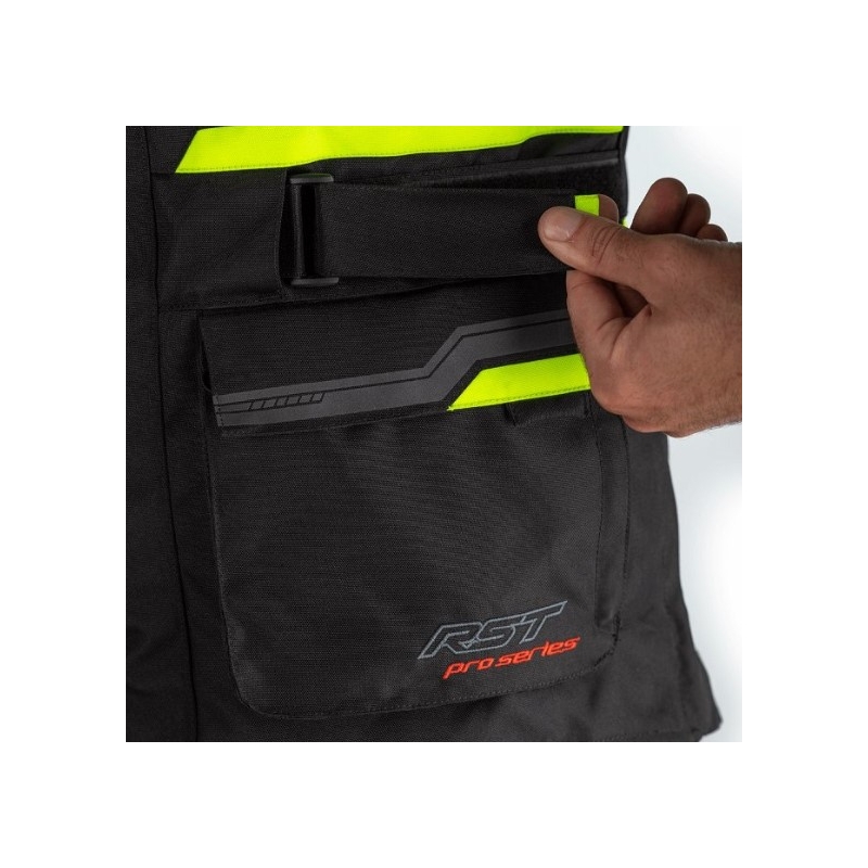 RST Pro Series Paragon 6 Airbag Jacket CE Black-Fluo Yellow rasprodaja