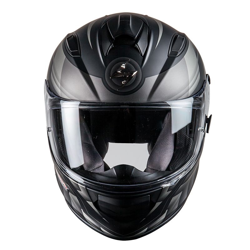 Motociklistička kaciga s punim licem Scorpion EXO-510 Air Scale crno-srebrna rasprodaja