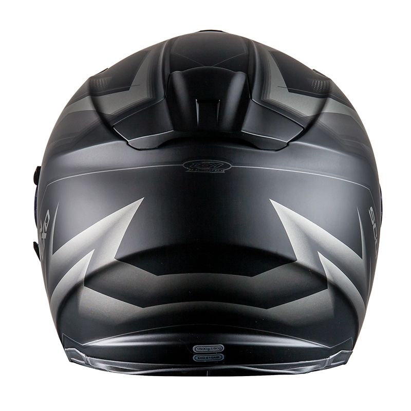 Motociklistička kaciga s punim licem Scorpion EXO-510 Air Scale crno-srebrna rasprodaja