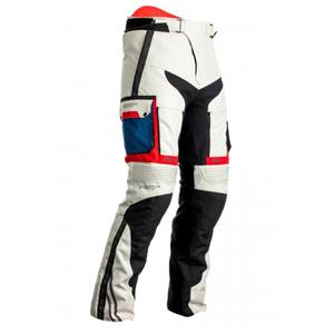 RST Pro Series Adventure-X CE motociklističke hlače crne-srebrne-plave-crvene rasprodaja výprodej