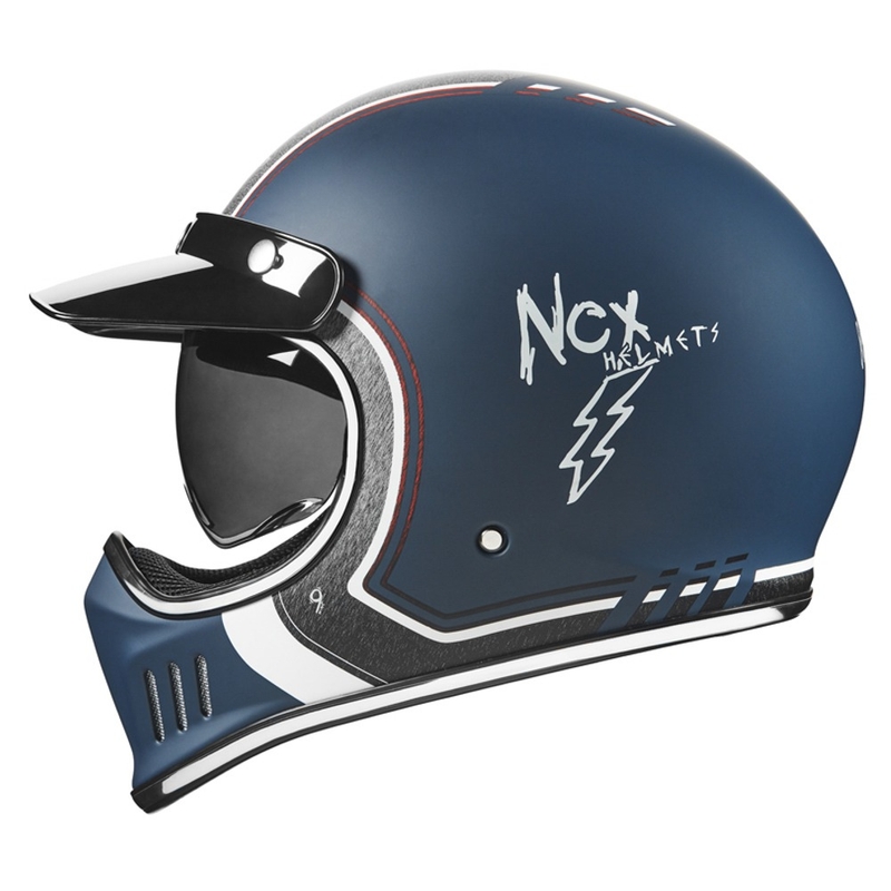 Integralna motociklistička kaciga NOX PREMIUM Seventy Nine plava