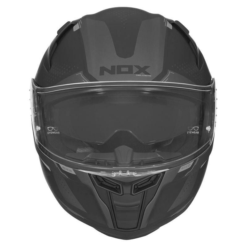 Integralna motociklistička kaciga NOX N303-S Neo crna rasprodaja