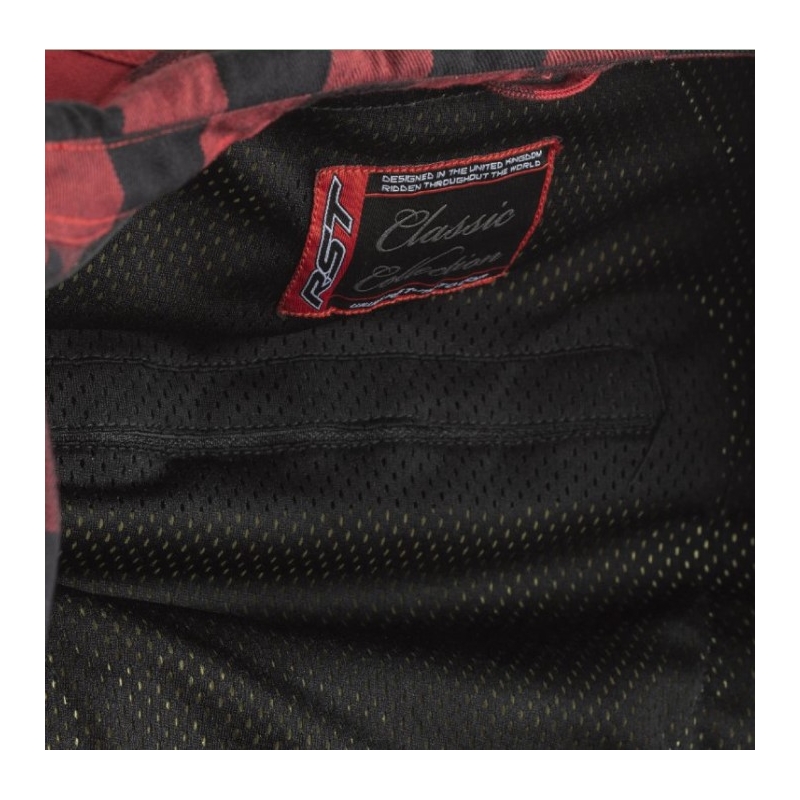 Motociklistička majica RST X Lumberjack CE Black Red rasprodaja