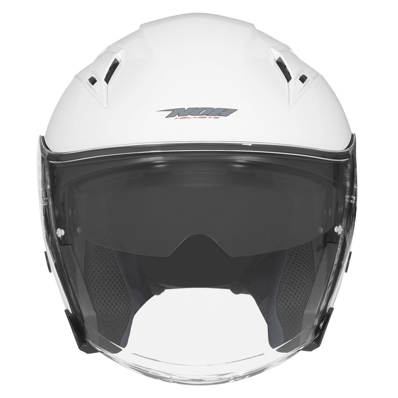 Otvorena motociklistička kaciga NOX N128 bijela