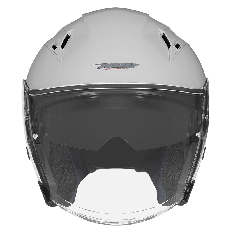 Otvorena motociklistička kaciga NOX N128 siva