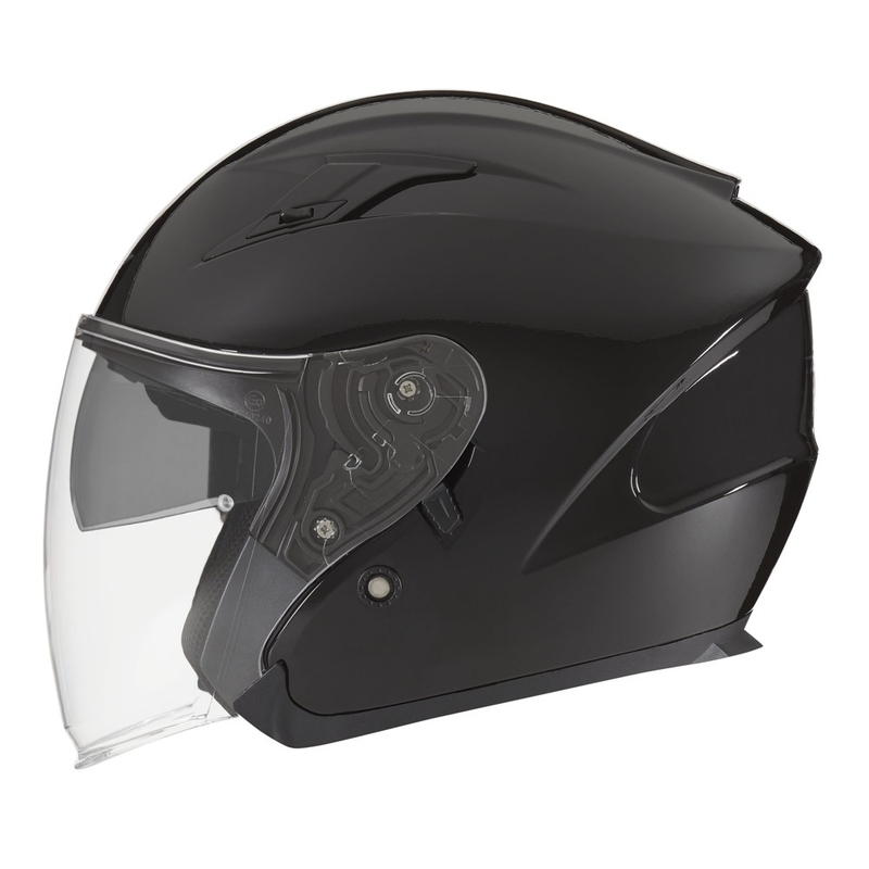 Otvorena motociklistička kaciga NOX N128 crna