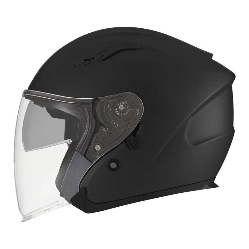 Otvorena motociklistička kaciga NOX N128 crna mat rasprodaja