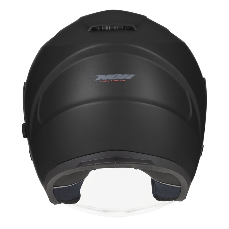 Otvorena motociklistička kaciga NOX N128 crna mat rasprodaja