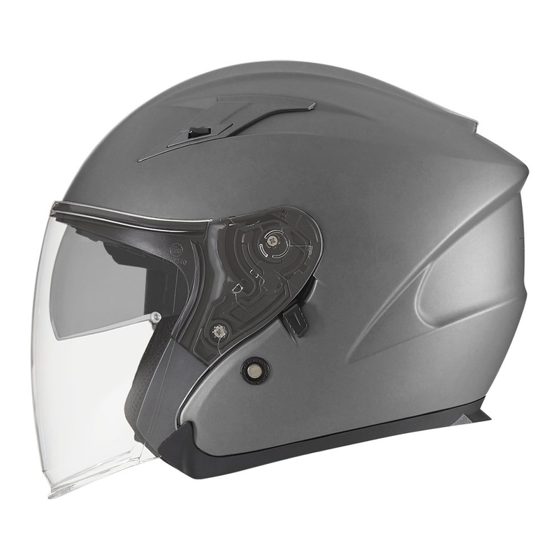 Otvorena motociklistička kaciga NOX N128 titanium