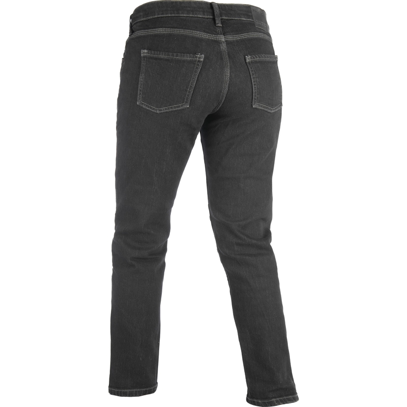Ženske motociklističke traperice Oxford Original Approved Jeans Slim fit crne rasprodaja