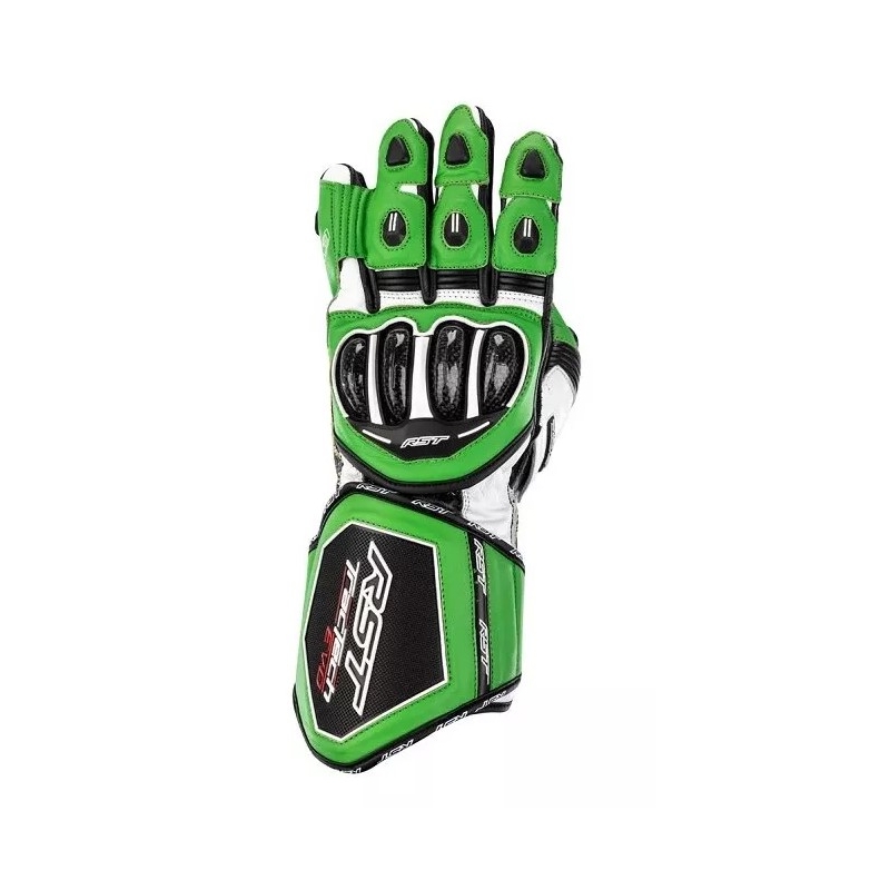 Motorističke rukavice RST Tractech Evo 4 CE zeleno-bijele-crne rasprodaja