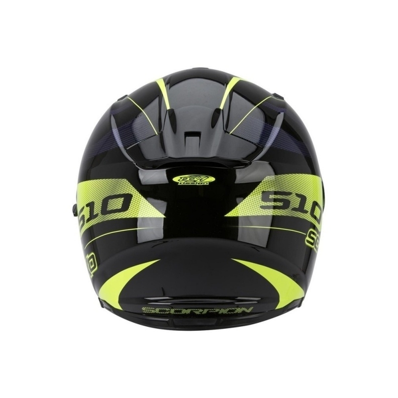Motoristička integralna kaciga Scorpion EXO-510 Stage crno-žuta rasprodaja