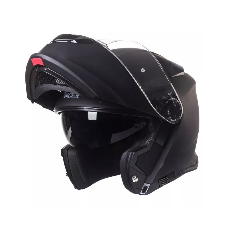 Motociklistička kaciga na preklop Street Racer SR V1 crna mat