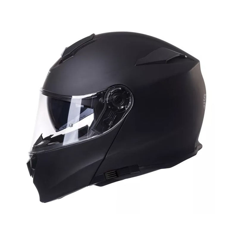 Motociklistička kaciga na preklop Street Racer SR V1 crna mat