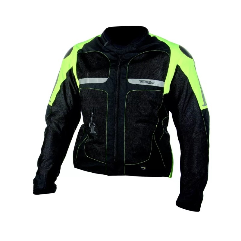Airbag jakna HELITE Ventilirana crno-fluo žuta