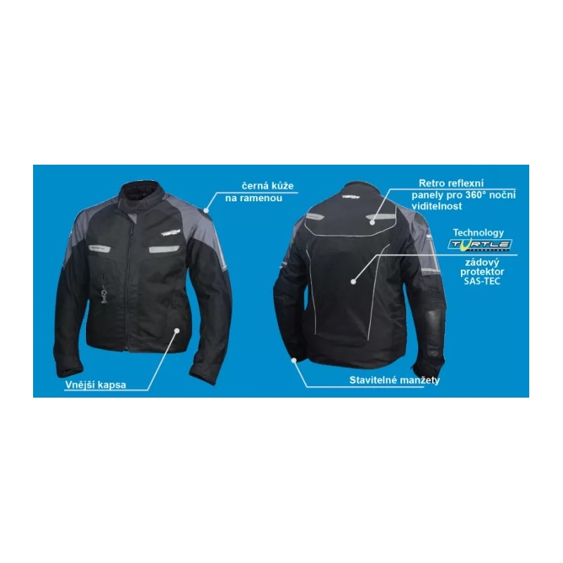 HELITE Vented Airbag jakna crno-siva rasprodaja