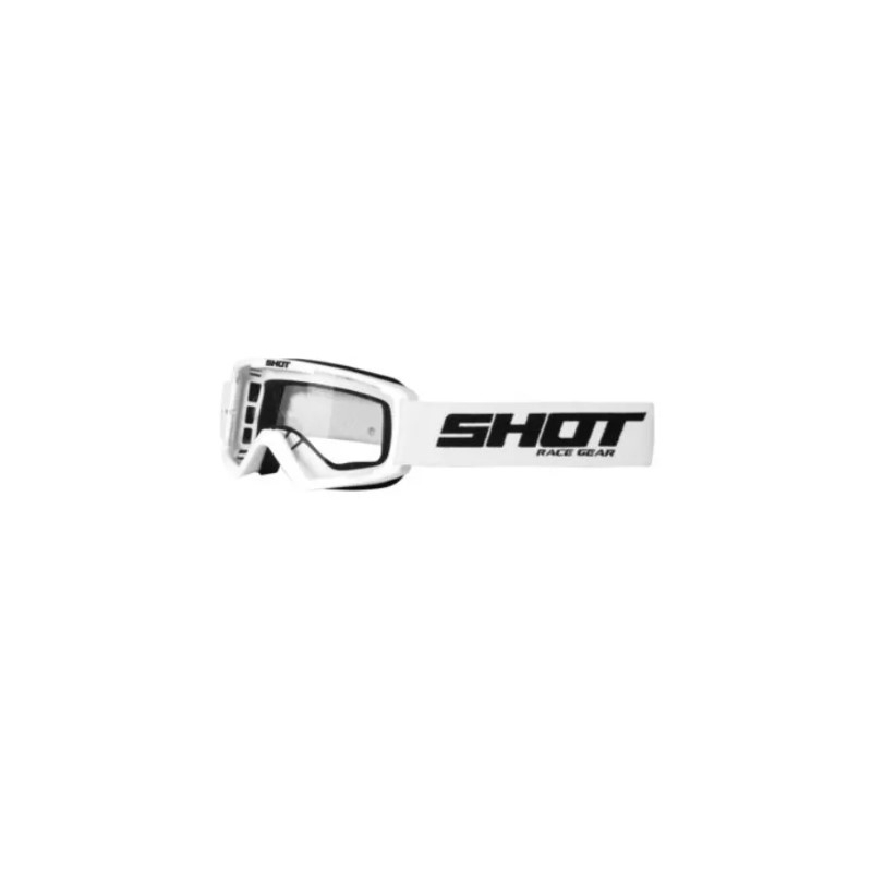 Dječje motocross naočale Shot Rocket bijele