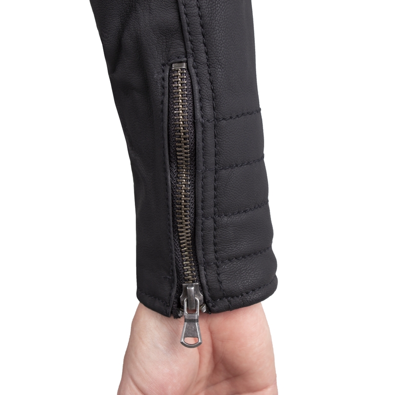 Ženska motociklistička jakna Rebelhorn Hunter Pro crna rasprodaja