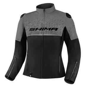 Ženska motoristička jakna Shima Drift crno-siva