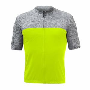 SENSOR CYCLE MOTION muški dres kratkih rukava s punim patentnim zatvaračem neonsko žuto/sivo rasprodaja