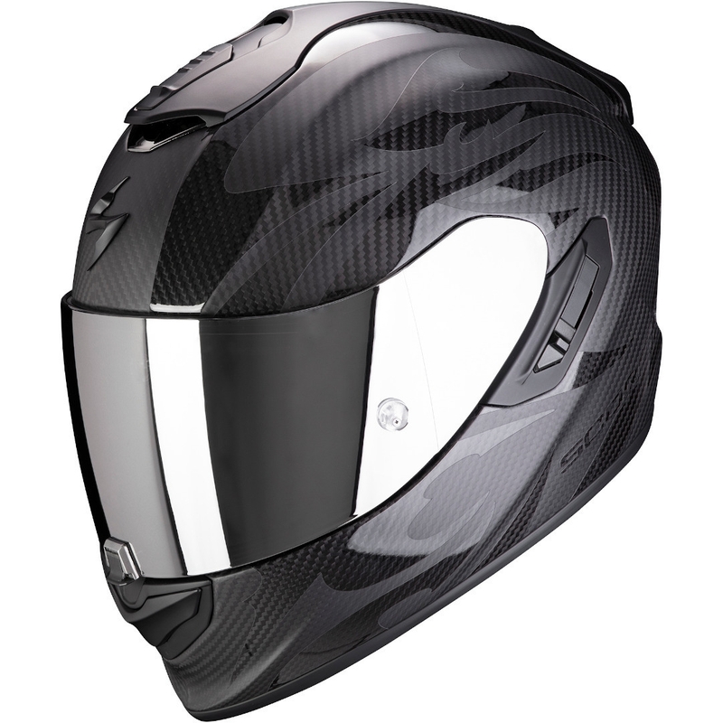Integralna motociklistička kaciga Scorpion EXO-1400 Carbon Air Obscura crna