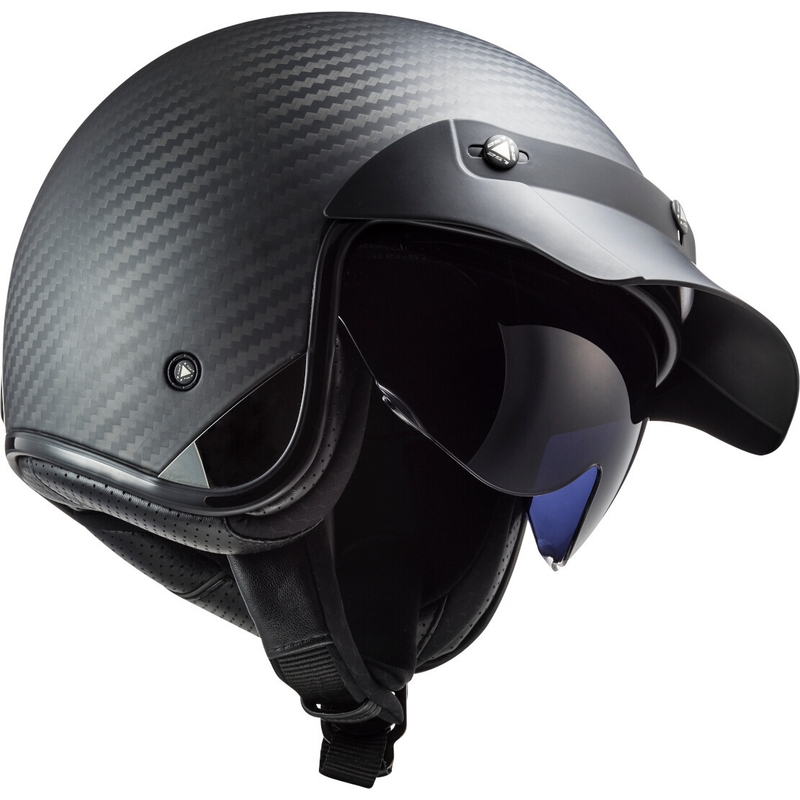 Otvorena motociklistička kaciga LS2 OF601 Bob C Carbon - II. kvaliteta