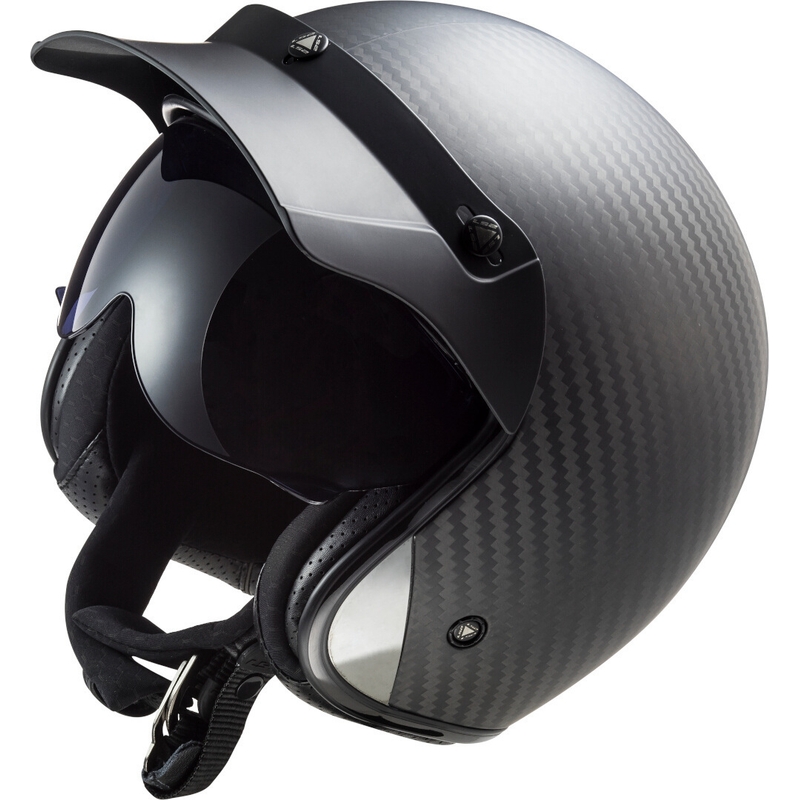 Otvorena motociklistička kaciga LS2 OF601 Bob C Carbon - II. kvaliteta