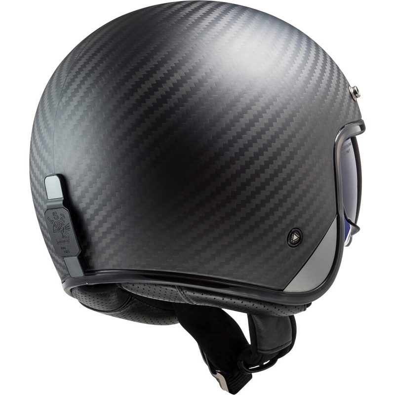 Otvorena motociklistička kaciga LS2 OF601 Bob C Carbon - II. kvaliteta