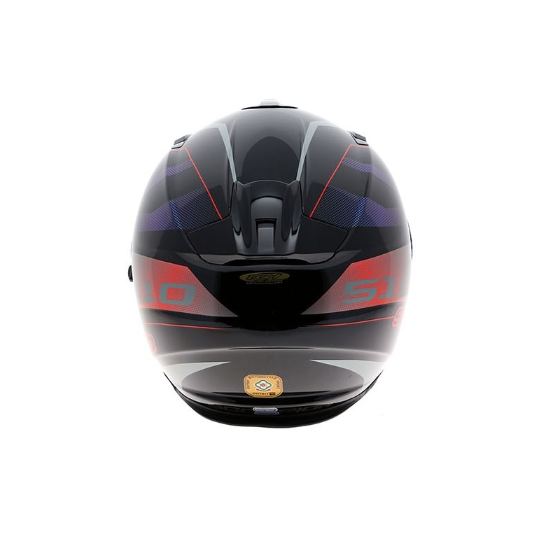 Scorpion EXO-510 Stage Full Face kaciga crna-srebrna-crvena rasprodaja