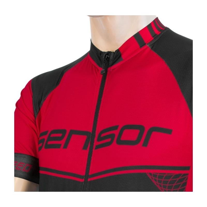 Jersey Sensor Team Up crno-crveni - kratki rukav rasprodaja