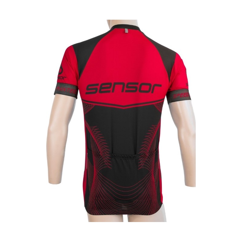 Jersey Sensor Team Up crno-crveni - kratki rukav rasprodaja