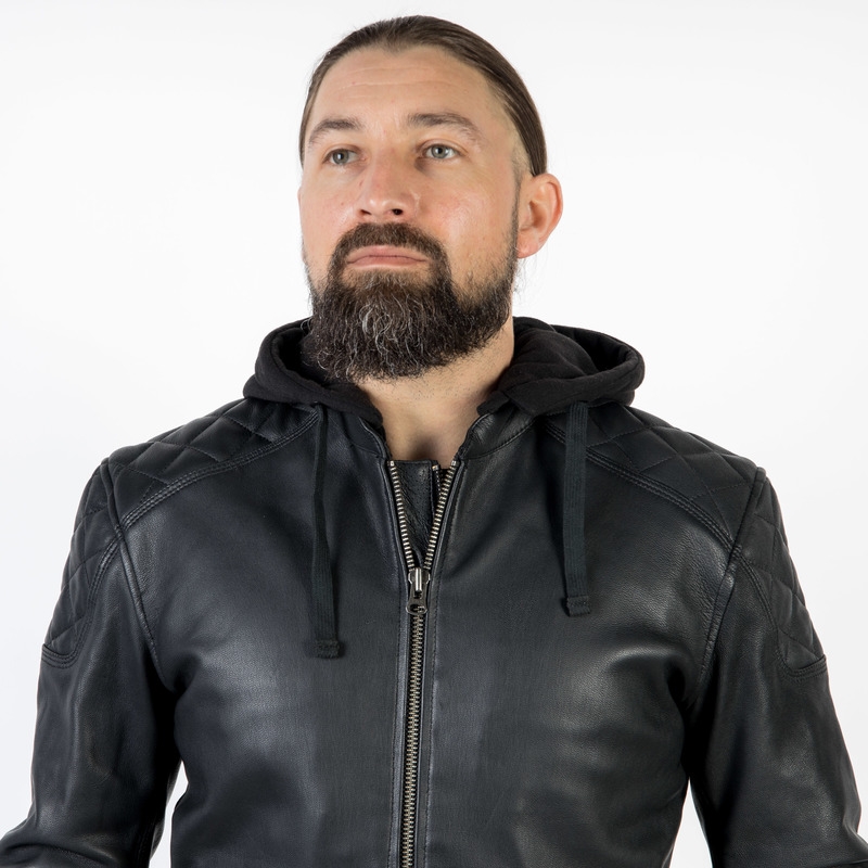 Motociklistička jakna Ozone Striker crna rasprodaja