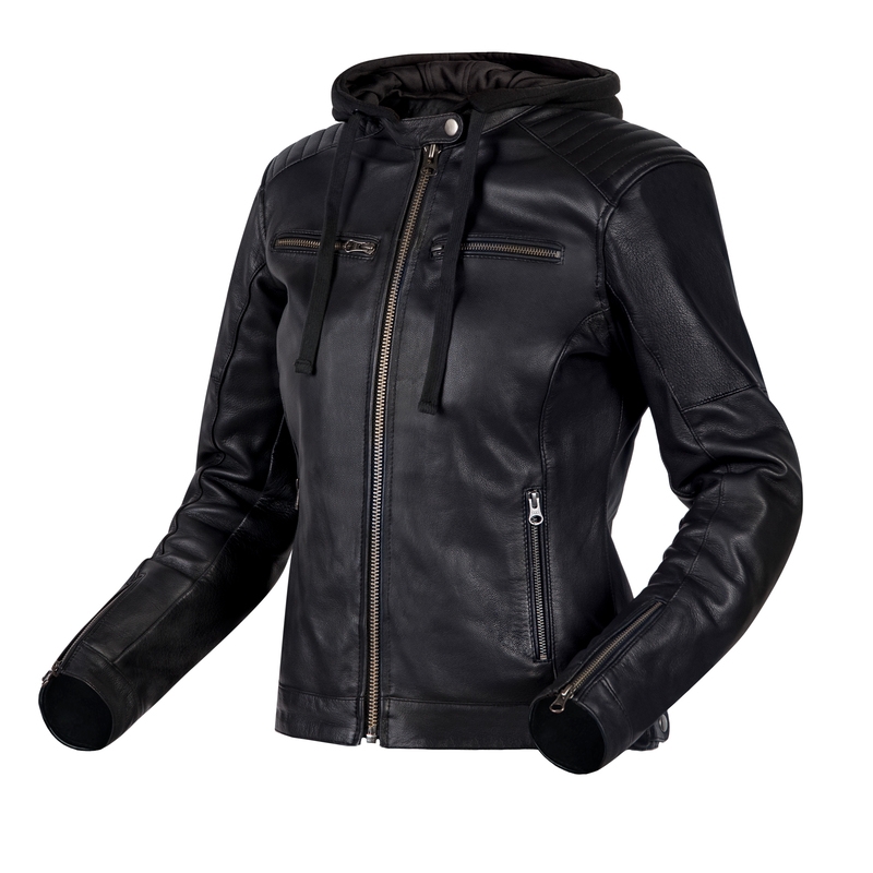 Ženska motoristička jakna Ozone Striker crna