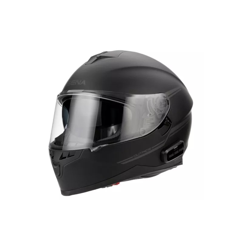 Motociklistička kaciga sa slušalicama SENA Outride crna mat