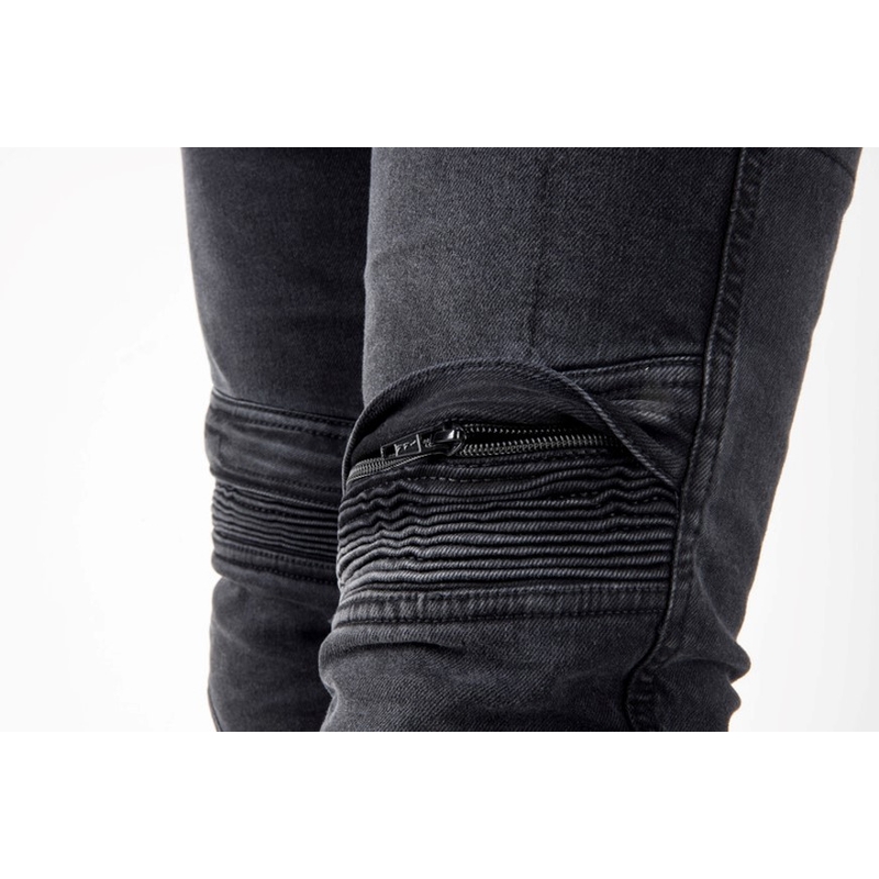 Motorističke traperice Ozone Hornet II crne