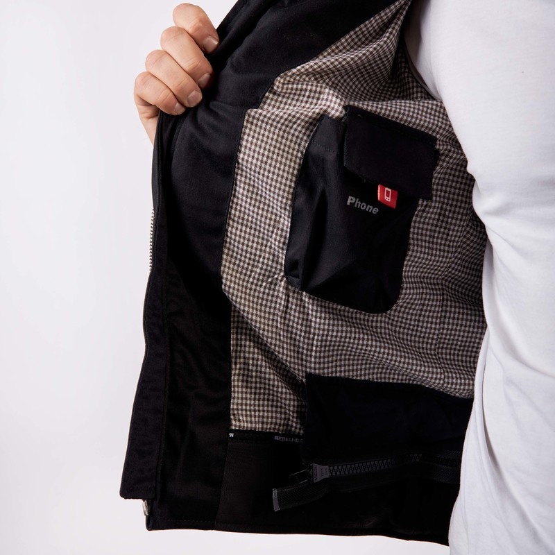 Rebelhorn Hunter Pro motociklistička jakna crna rasprodaja