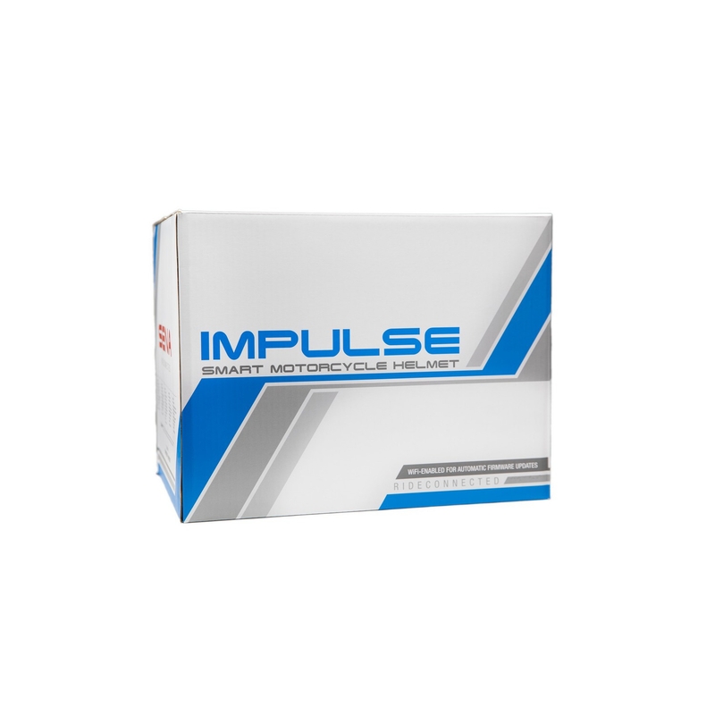 Motociklistička kaciga na preklop s mrežastim slušalicama SENA Impulse crna mat