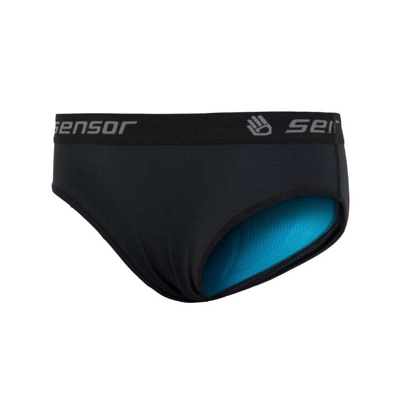 Ženskih biciklističkih hlača SENSOR CYCLO BASIC true black rasprodaja