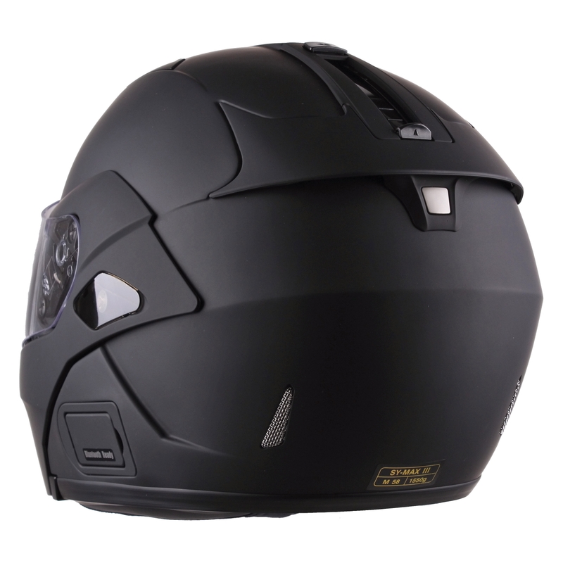 HJC SY-MAX 3 preklopna motociklistička kaciga Rubbertone Black Matte rasprodaja