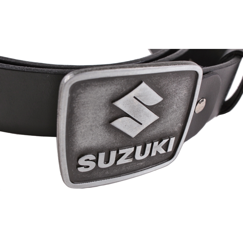 Kožni motociklistički remen s kopčom Suzuki